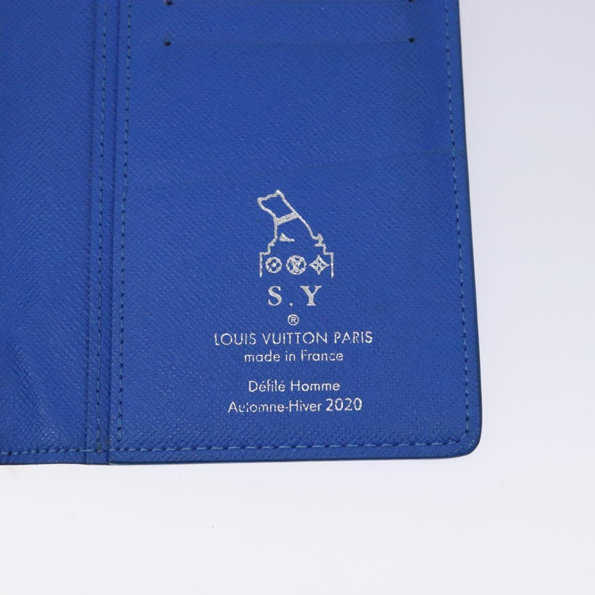 LOUIS VUITTON Monogram Clouds Portefeuille Braza Long Wallet M69680 Auth 139617