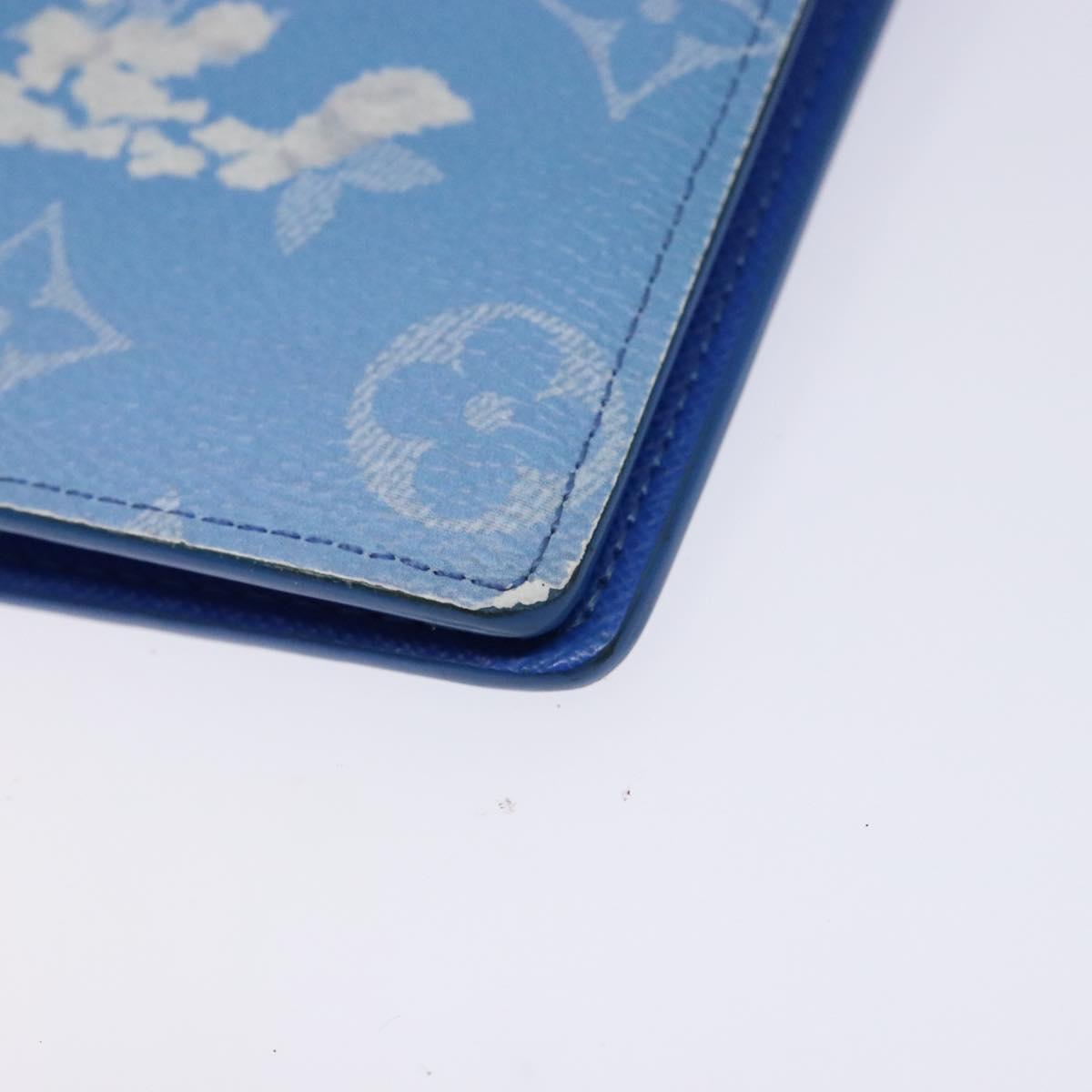 LOUIS VUITTON Monogram Clouds Portefeuille Braza Long Wallet M69680 Auth 139617