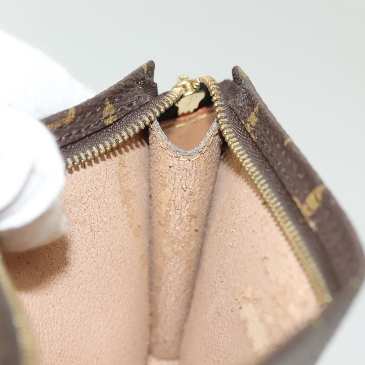 LOUIS VUITTON Monogram Bucket PM Accessory Pouch LV Auth 139628