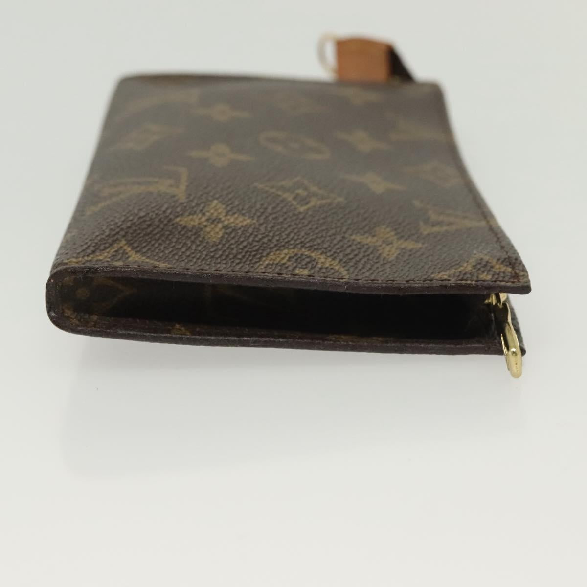 LOUIS VUITTON Monogram Bucket PM Accessory Pouch LV Auth 139628