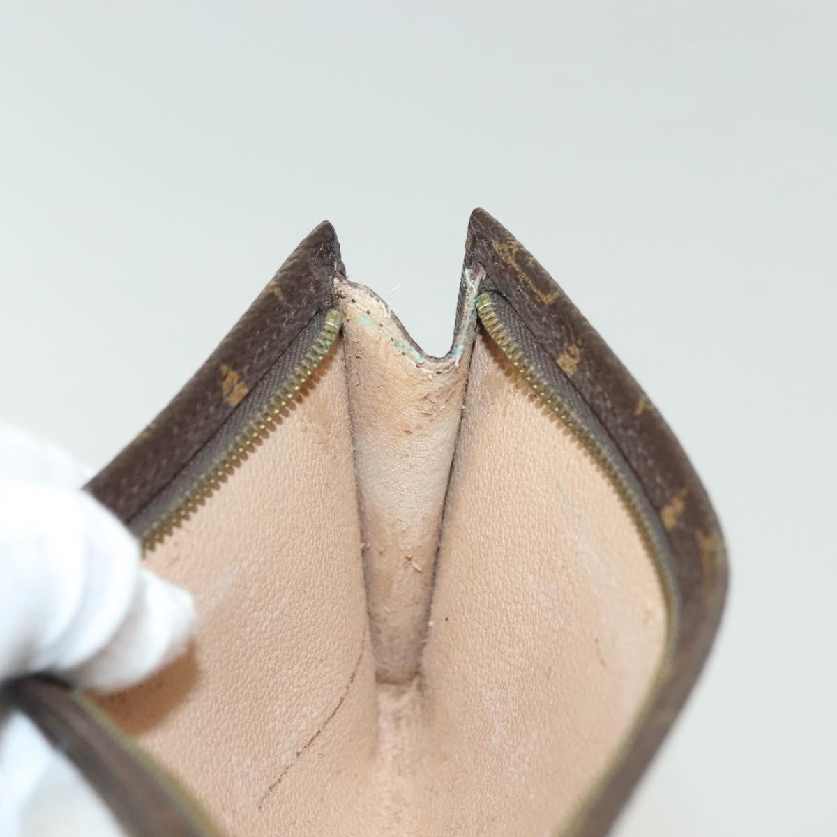 LOUIS VUITTON Monogram Bucket GM Accessory Pouch LV Auth 139629