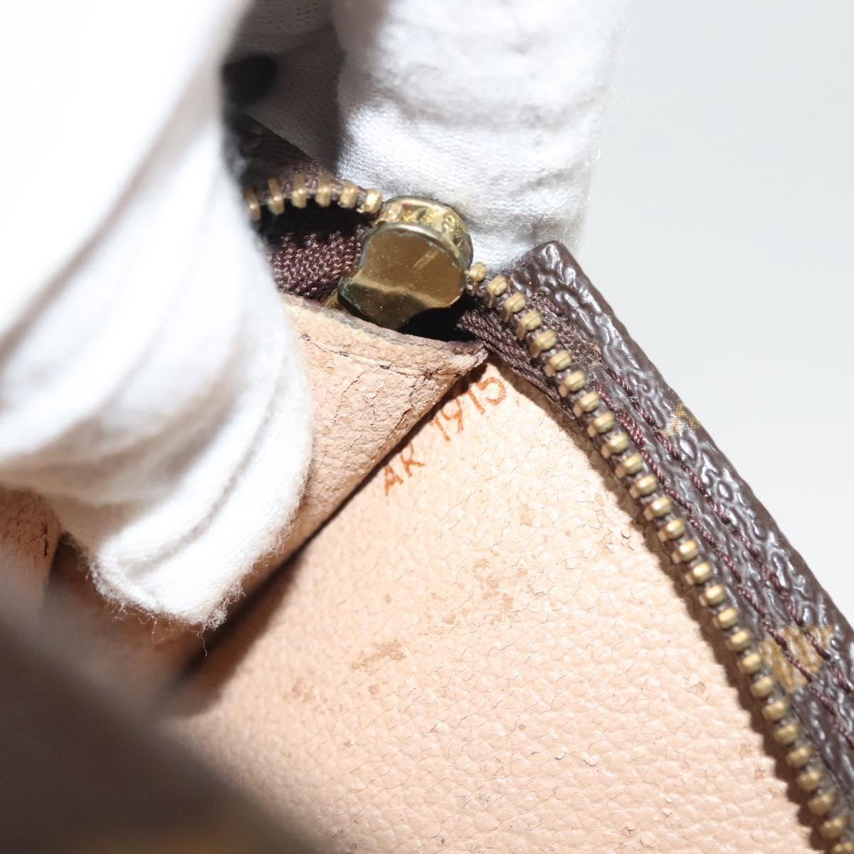 LOUIS VUITTON Monogram Bucket GM Accessory Pouch LV Auth 139629