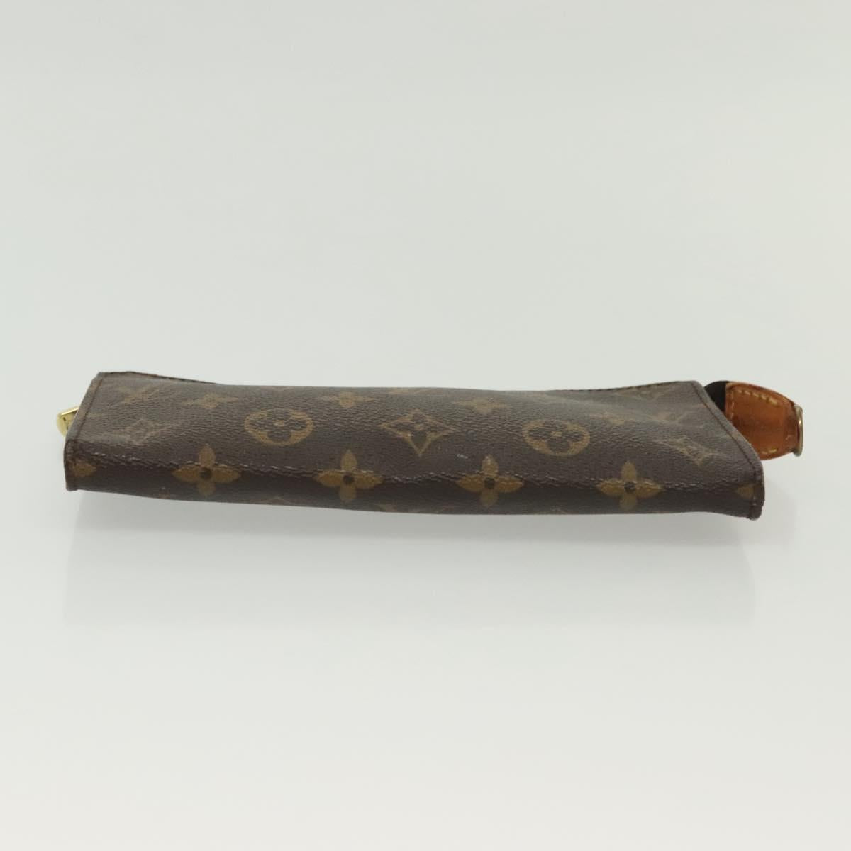 LOUIS VUITTON Monogram Bucket GM Accessory Pouch LV Auth 139629