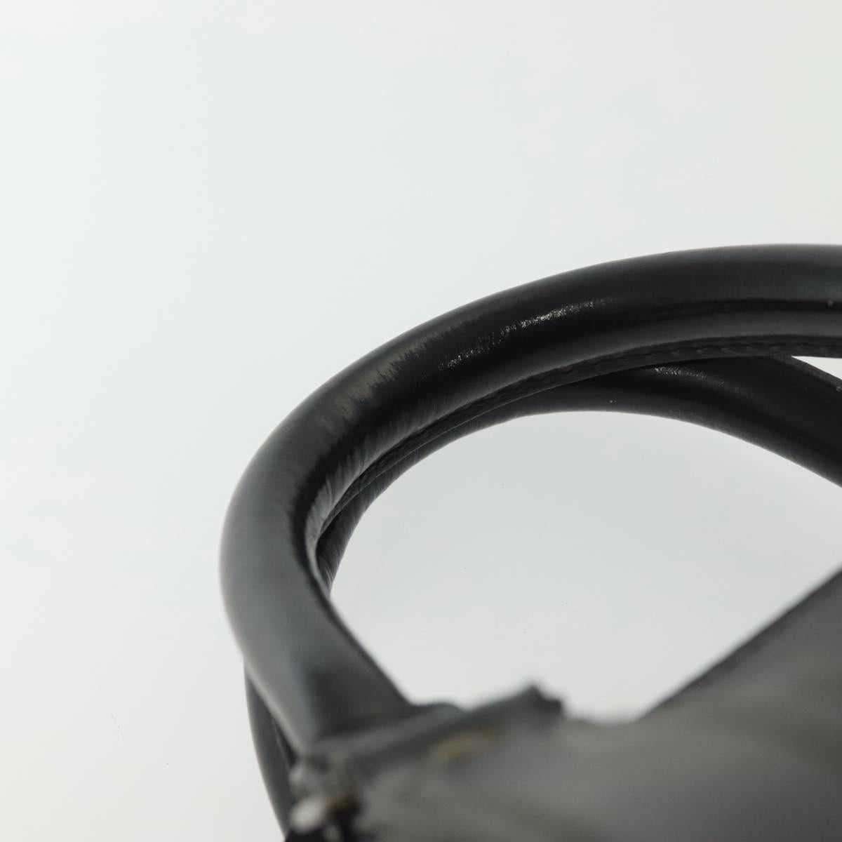LOUIS VUITTON Epi Keepall 45 Boston Bag Black M42972 LV Auth 139668