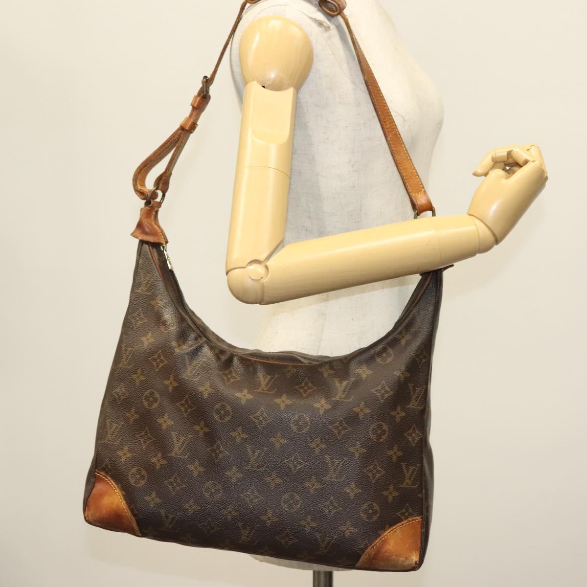 LOUIS VUITTON Monogram Boulogne 35 Shoulder Bag M51260 LV Auth 139671