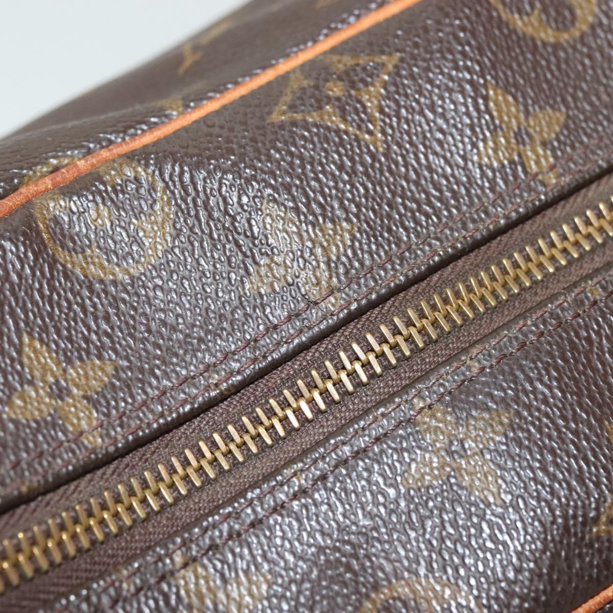 LOUIS VUITTON Monogram Boulogne 35 Shoulder Bag M51260 LV Auth 139671