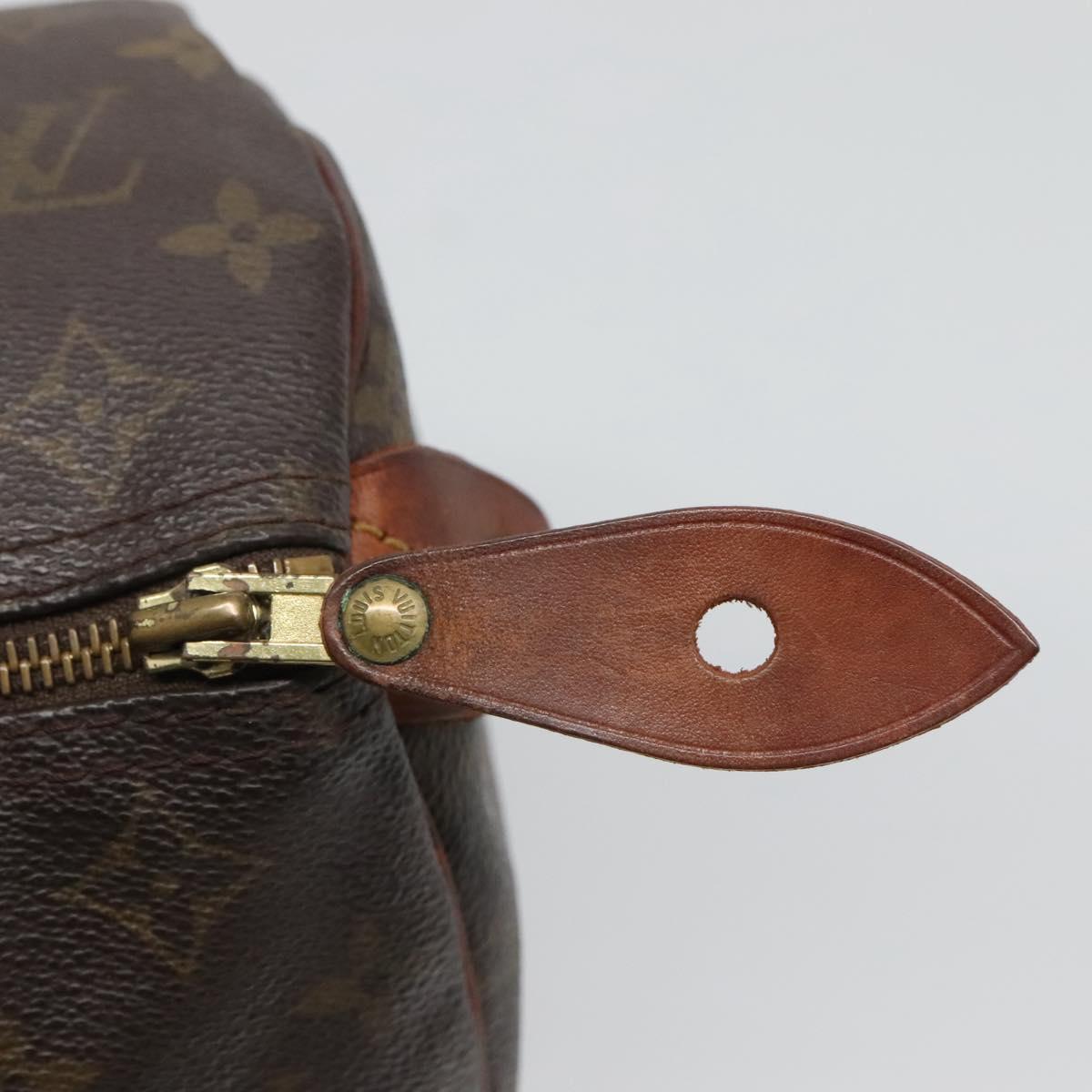 LOUIS VUITTON Monogram Speedy 30 Hand Bag M41526 LV Auth 139675