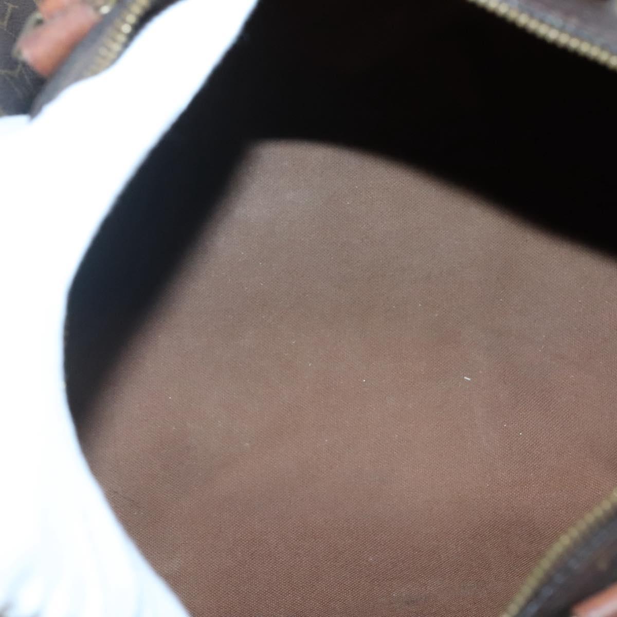 LOUIS VUITTON Monogram Speedy 30 Hand Bag M41526 LV Auth 139675