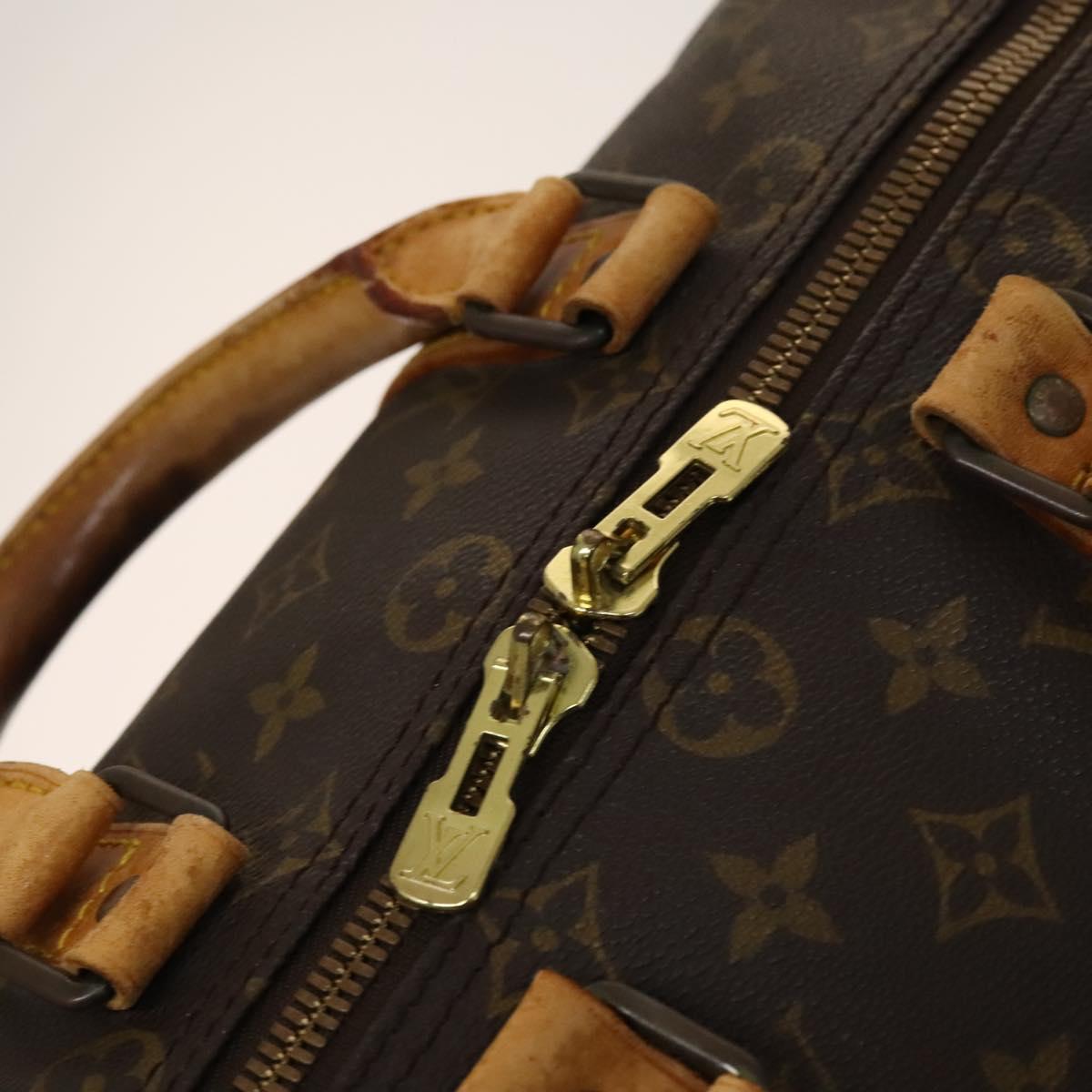 LOUIS VUITTON Monogram Keepall 45 Boston Bag M41428 LV Auth 139683