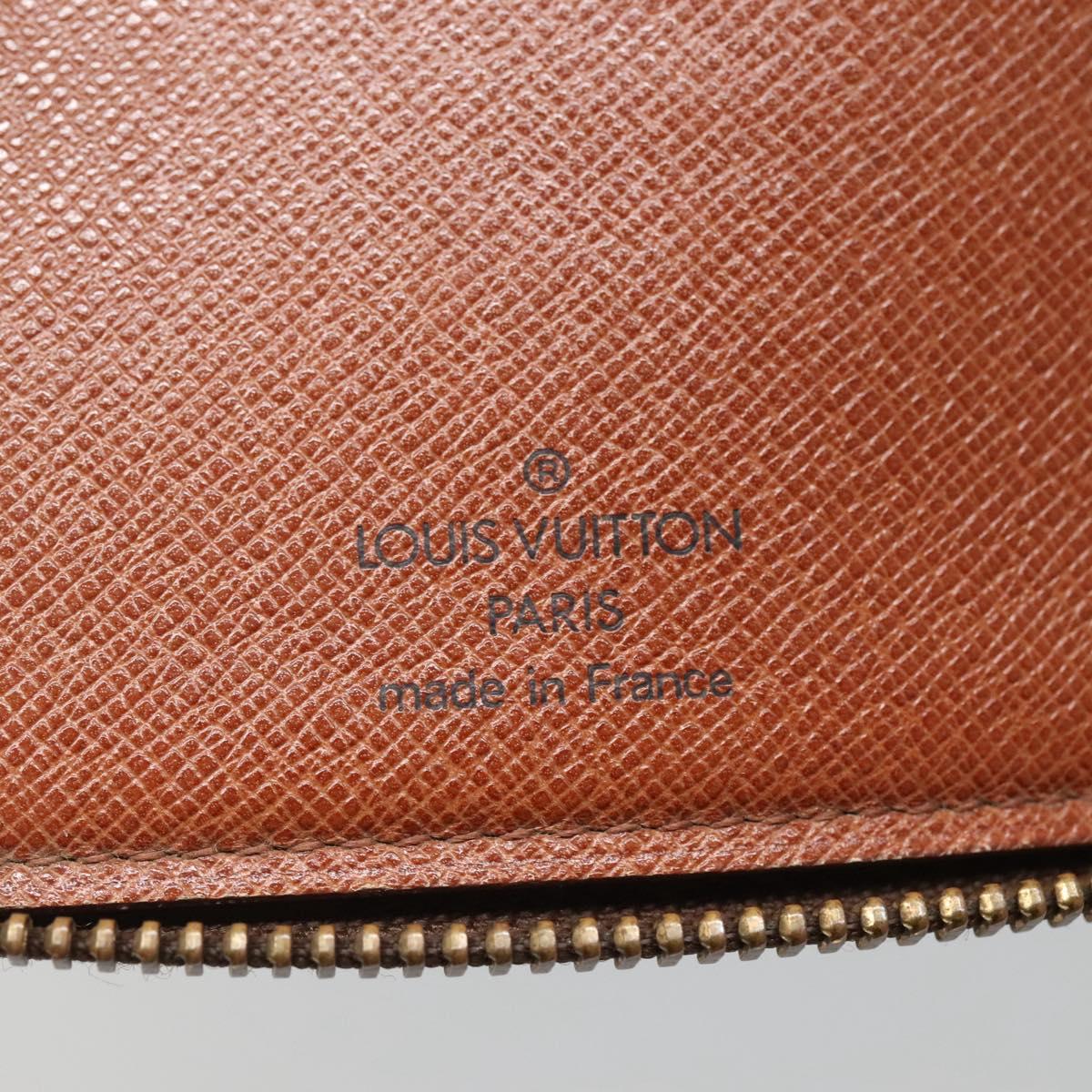 LOUIS VUITTON Monogram Organizer De Voyage Travel Case M60120 LV Auth 139687