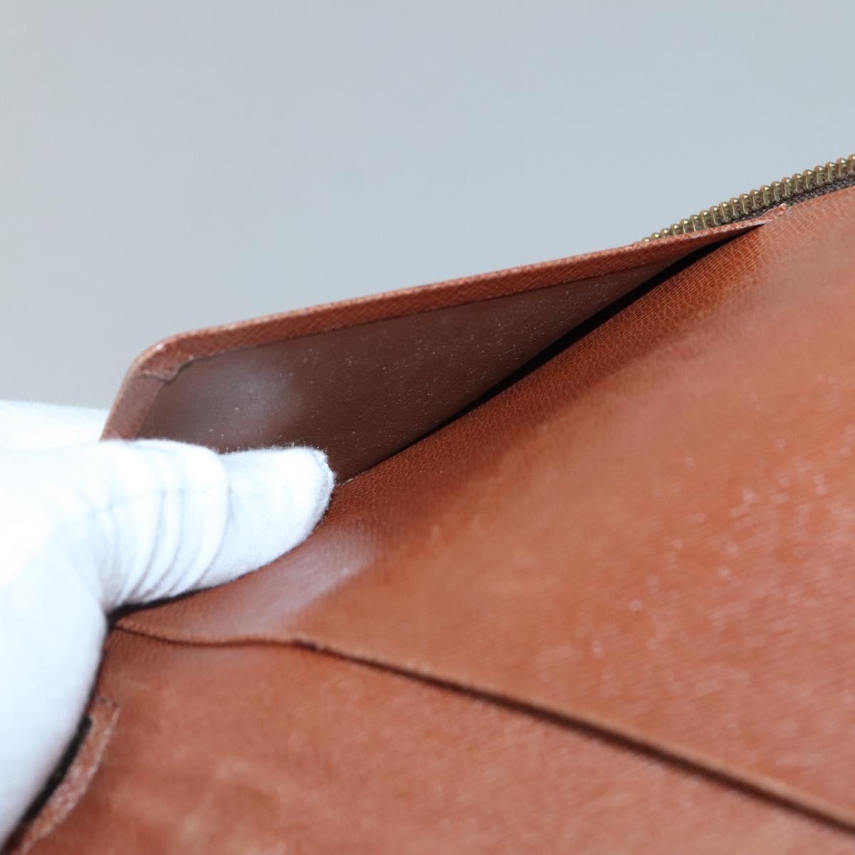 LOUIS VUITTON Monogram Organizer De Voyage Travel Case M60120 LV Auth 139687