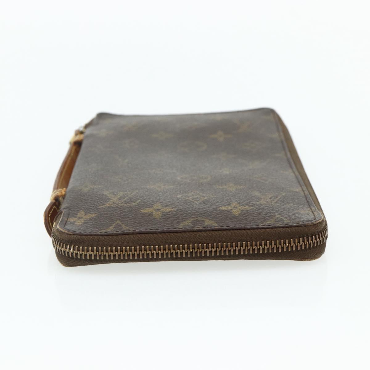 LOUIS VUITTON Monogram Organizer De Voyage Travel Case M60120 LV Auth 139687
