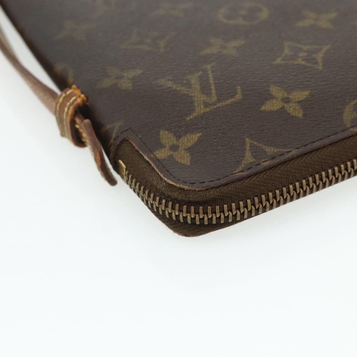 LOUIS VUITTON Monogram Organizer De Voyage Travel Case M60120 LV Auth 139687