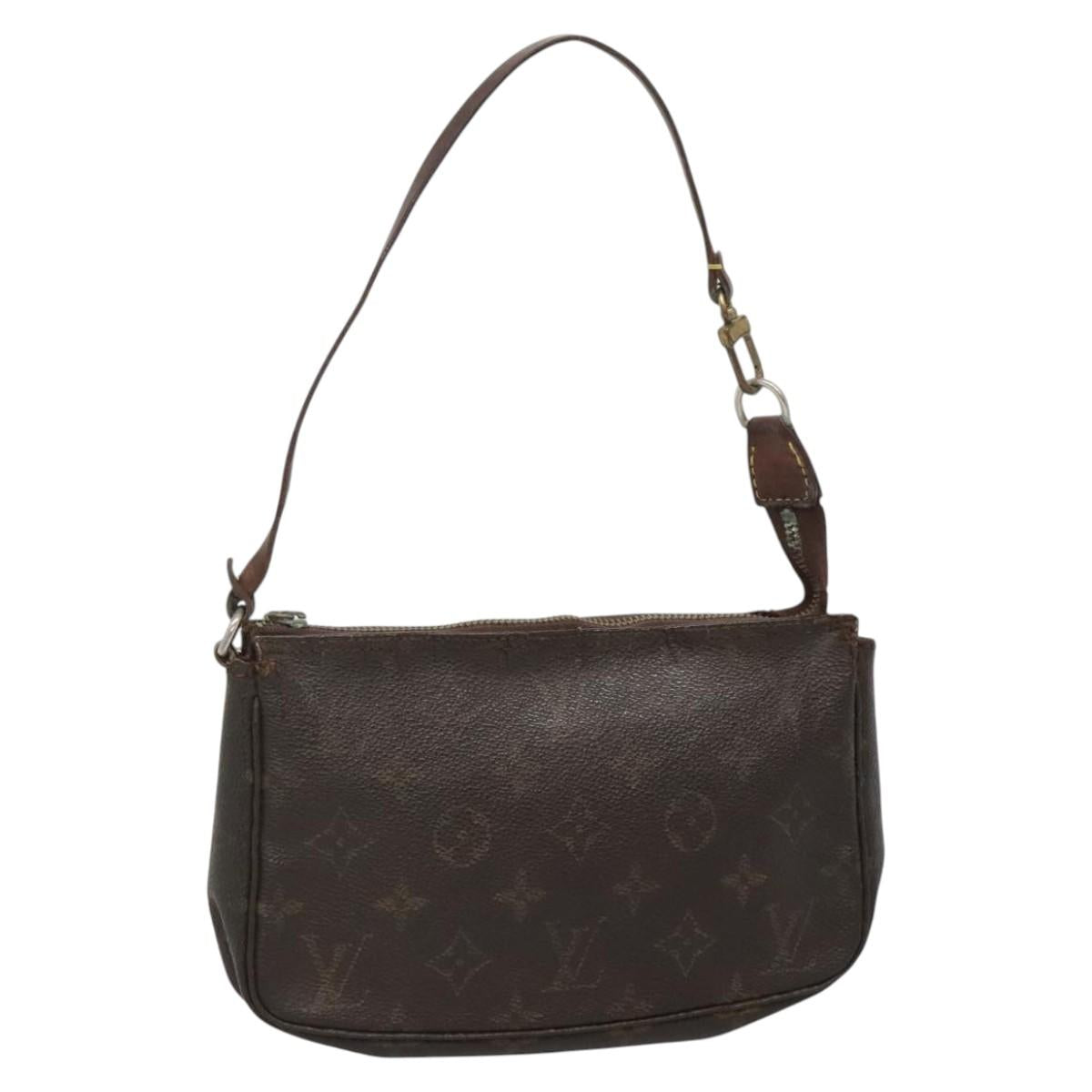 LOUIS VUITTON Monogram Pochette Accessoires Pouch M51980 LV Auth 139690