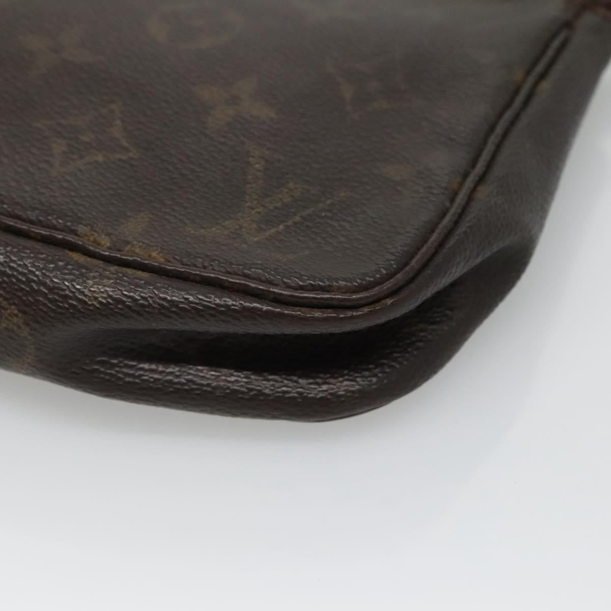 LOUIS VUITTON Monogram Pochette Accessoires Pouch M51980 LV Auth 139690