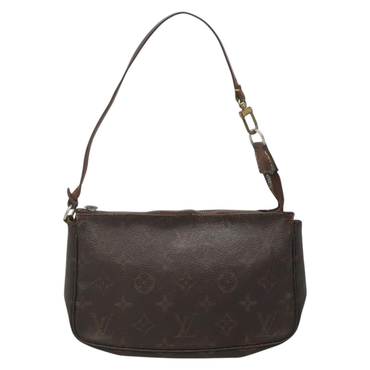 LOUIS VUITTON Monogram Pochette Accessoires Pouch M51980 LV Auth 139690