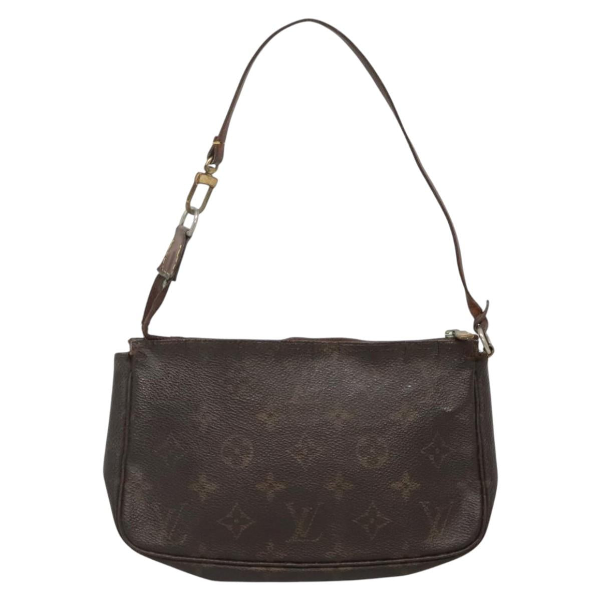 LOUIS VUITTON Monogram Pochette Accessoires Pouch M51980 LV Auth 139690