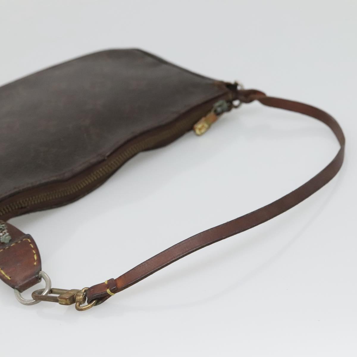 LOUIS VUITTON Monogram Pochette Accessoires Pouch M51980 LV Auth 139690