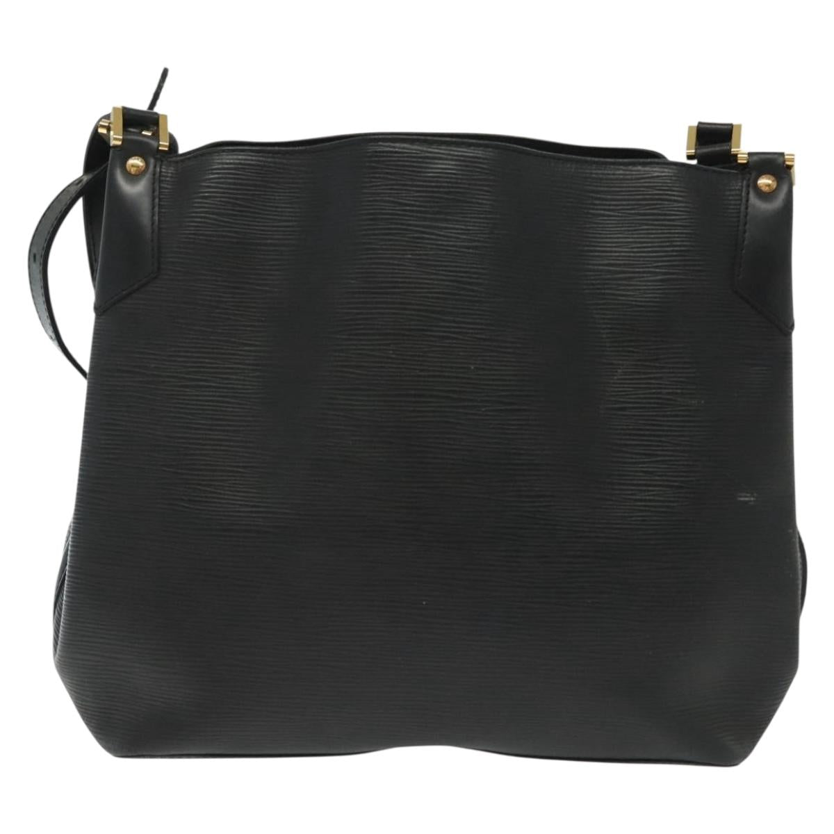 LOUIS VUITTON Epi Mandala MM Shoulder Bag Black M58892 LV Auth 139702