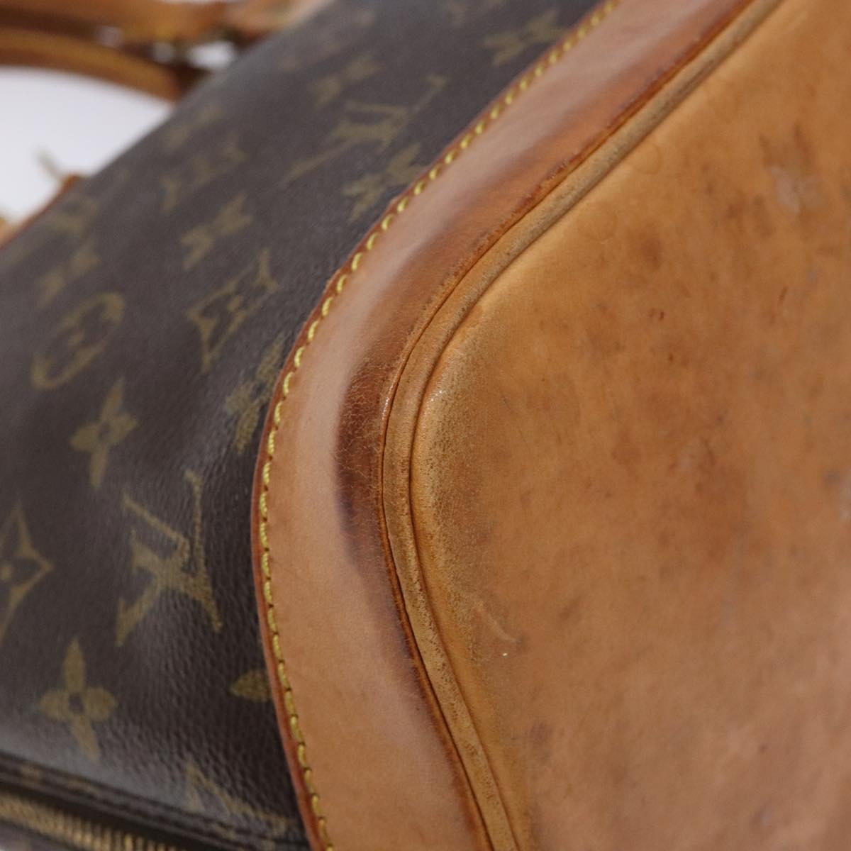 LOUIS VUITTON Monogram Alma Hand Bag M51130 LV Auth 139706