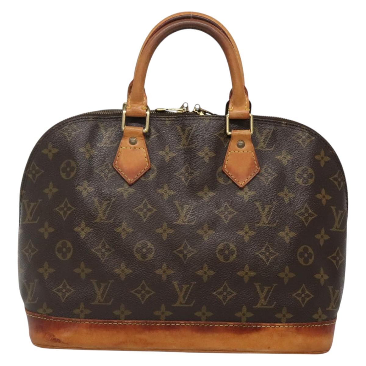 LOUIS VUITTON Monogram Alma Hand Bag M51130 LV Auth 139707
