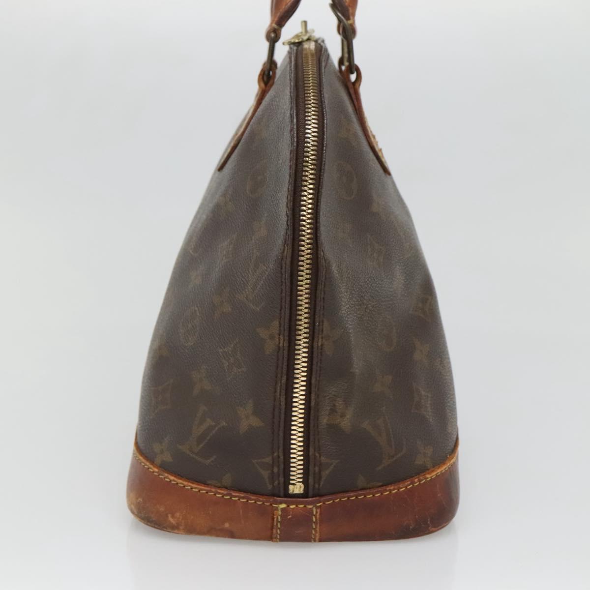 LOUIS VUITTON Monogram Alma Hand Bag M51130 LV Auth 139740