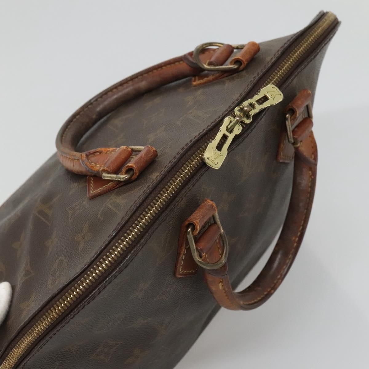LOUIS VUITTON Monogram Alma Hand Bag M51130 LV Auth 139740