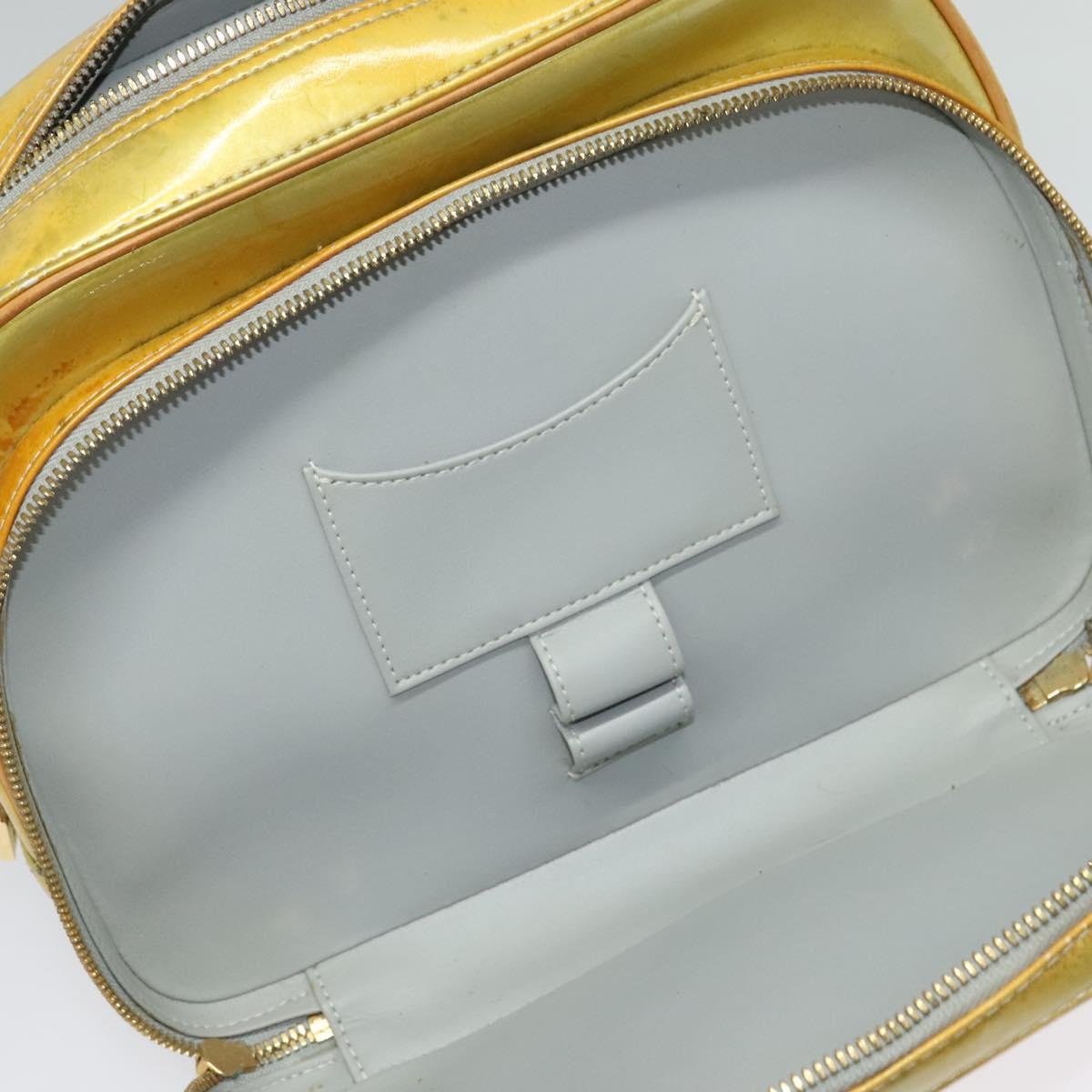 LOUIS VUITTON Monogram Vernis Marley Backpack Gris M91038 LV Auth 139758