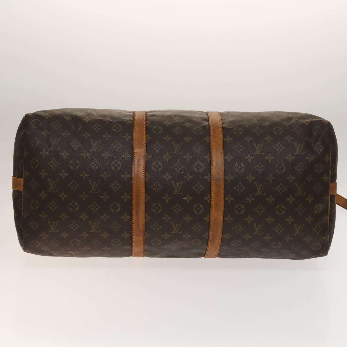 LOUIS VUITTON Monogram Keepall Bandouliere 60 Boston Bag M41412 LV Auth 139764