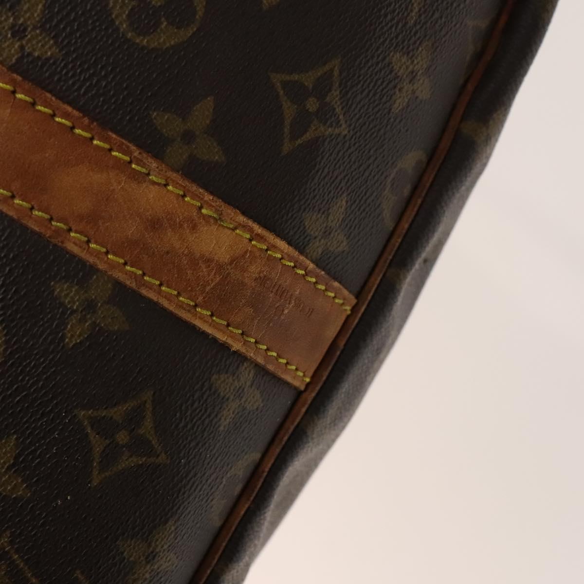 LOUIS VUITTON Monogram Keepall Bandouliere 60 Boston Bag M41412 LV Auth 139764