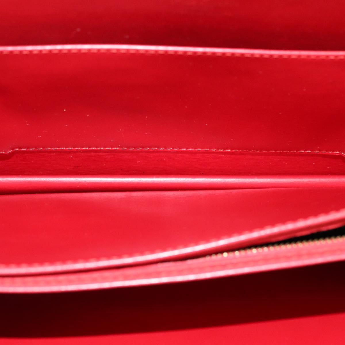 LOUIS VUITTON Epi Capuchin Shoulder Bag Red M52347 LV Auth 139777