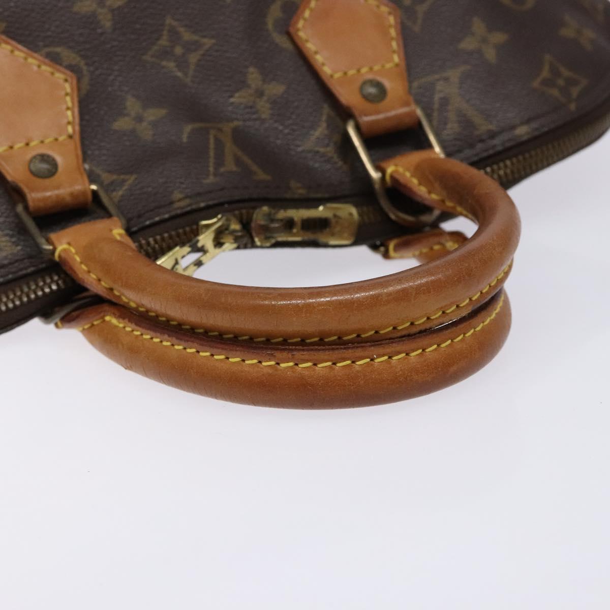 LOUIS VUITTON Monogram Alma Hand Bag M51130 LV Auth 139783
