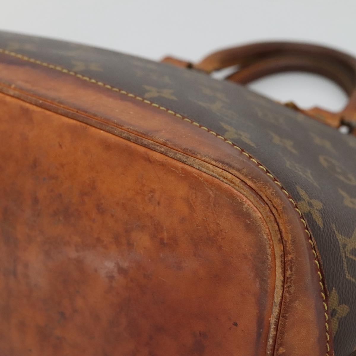 LOUIS VUITTON Monogram Alma Hand Bag M51130 LV Auth 139784