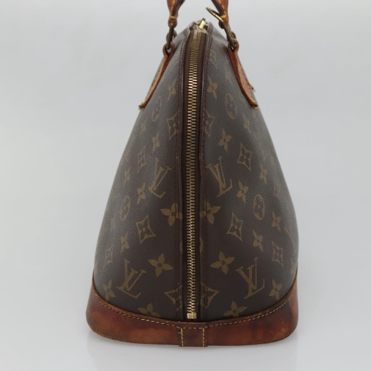LOUIS VUITTON Monogram Alma Hand Bag M51130 LV Auth 139784