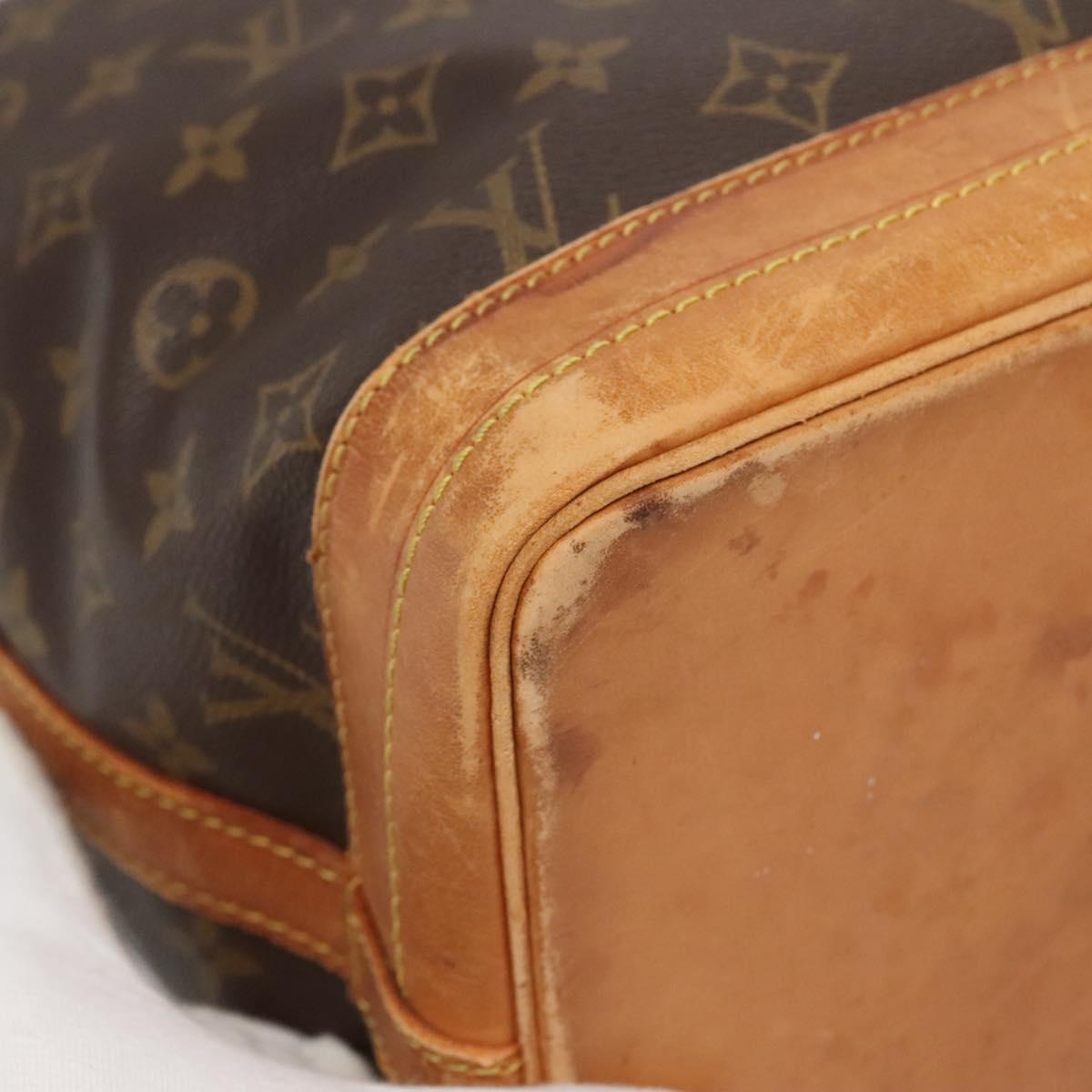 LOUIS VUITTON Monogram Noe Shoulder Bag M42224 LV Auth 139786