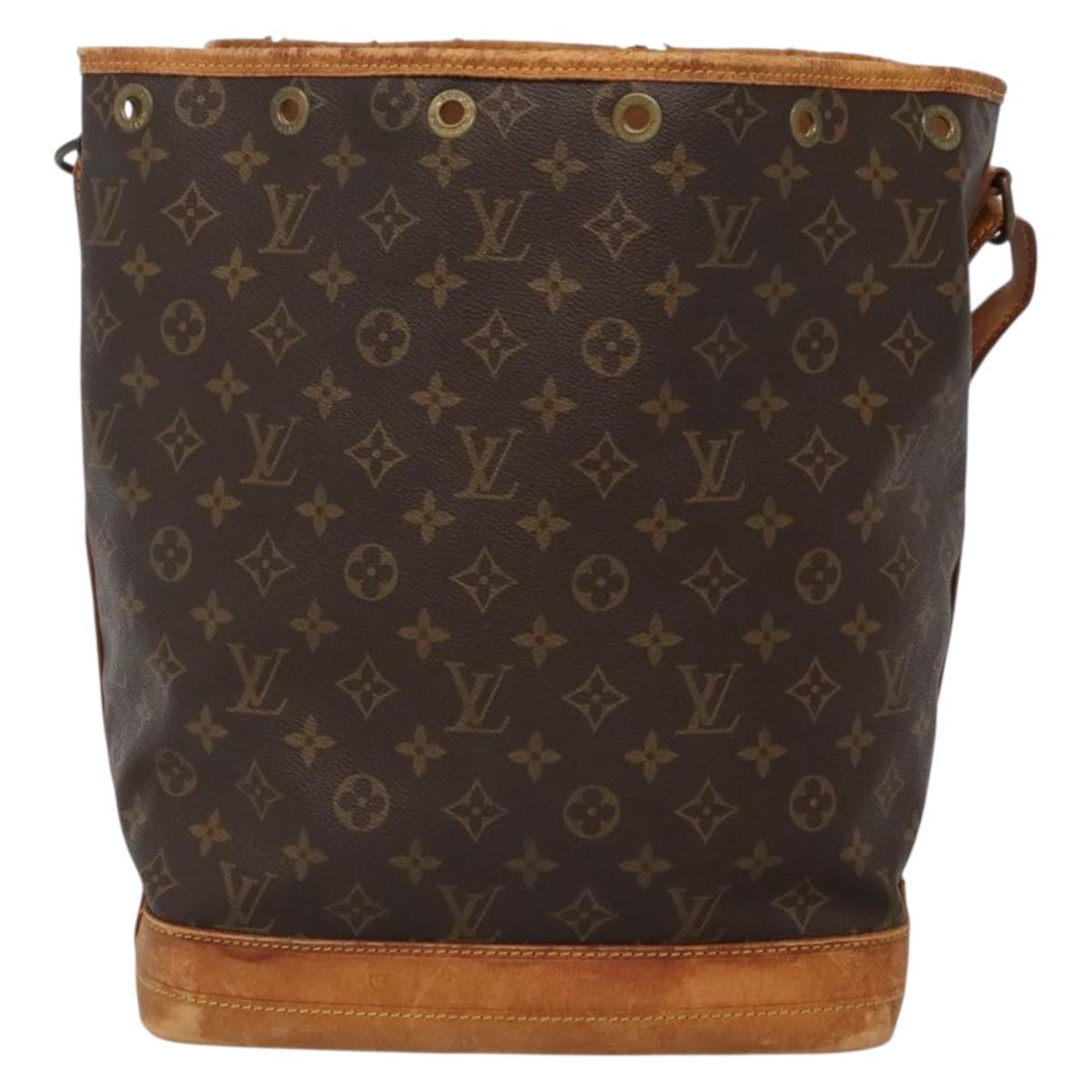 LOUIS VUITTON Monogram Noe Shoulder Bag M42224 LV Auth 139786