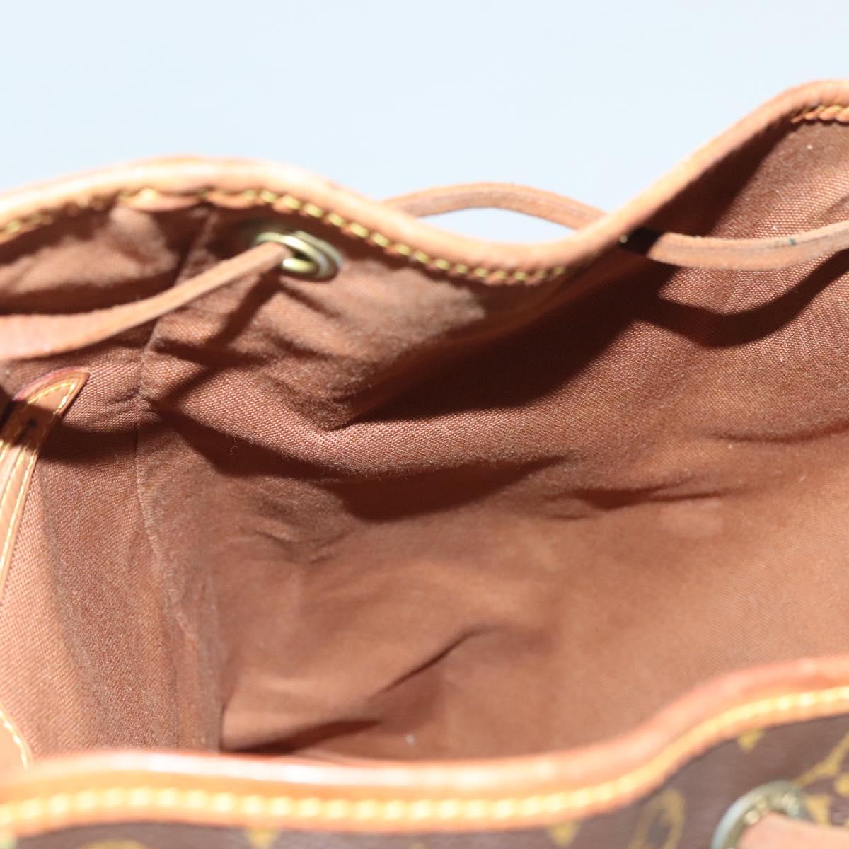 LOUIS VUITTON Monogram Montsouris GM Backpack M51135 LV Auth 139827