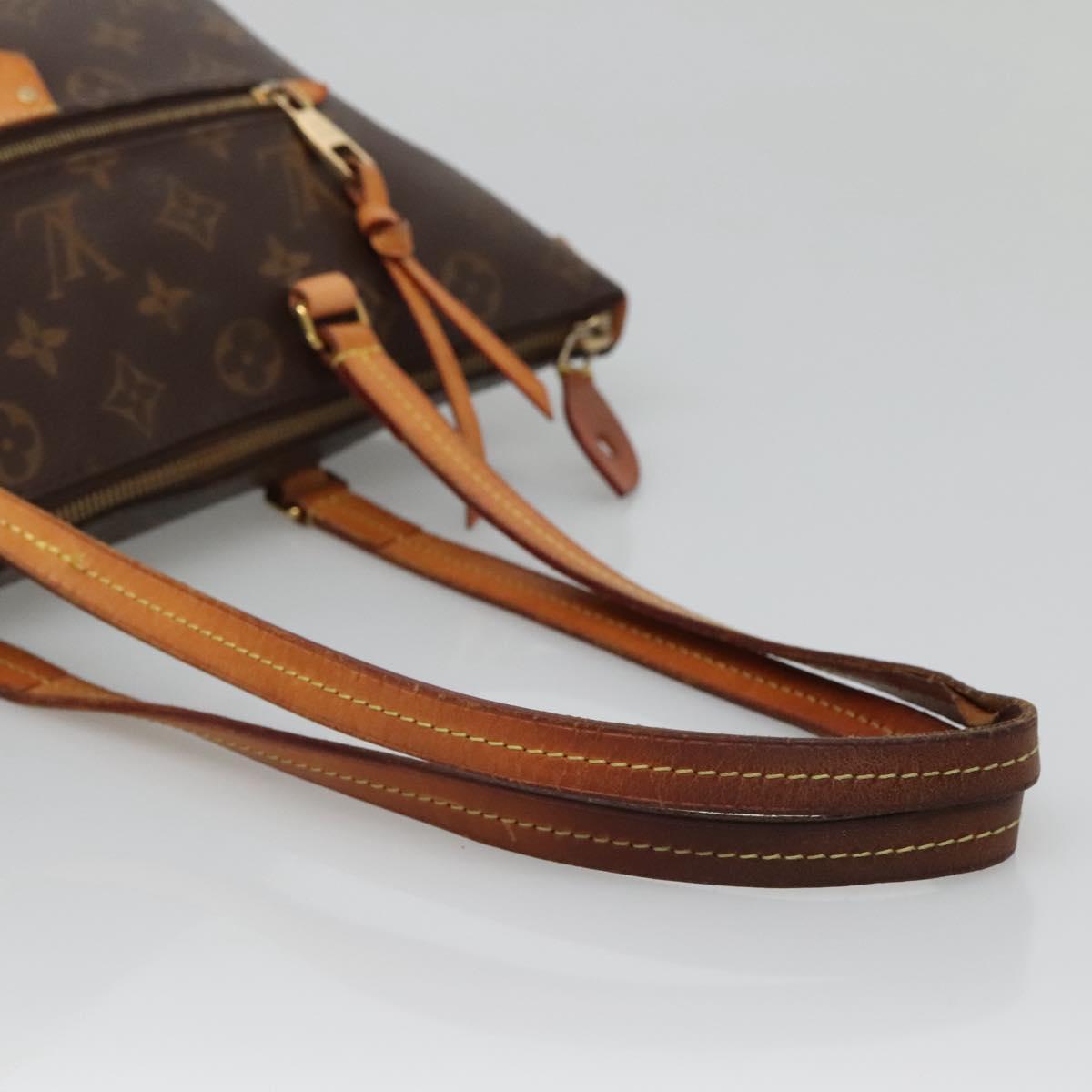 LOUIS VUITTON Monogram Jena MM Tote Bag M42267 LV Auth 139829