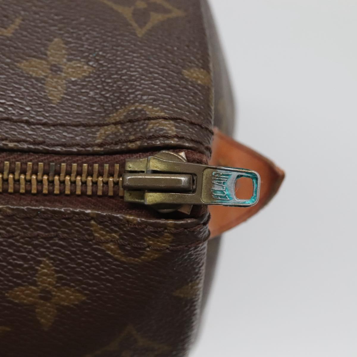 LOUIS VUITTON Monogram Speedy 35 Hand Bag M41524 LV Auth 139832