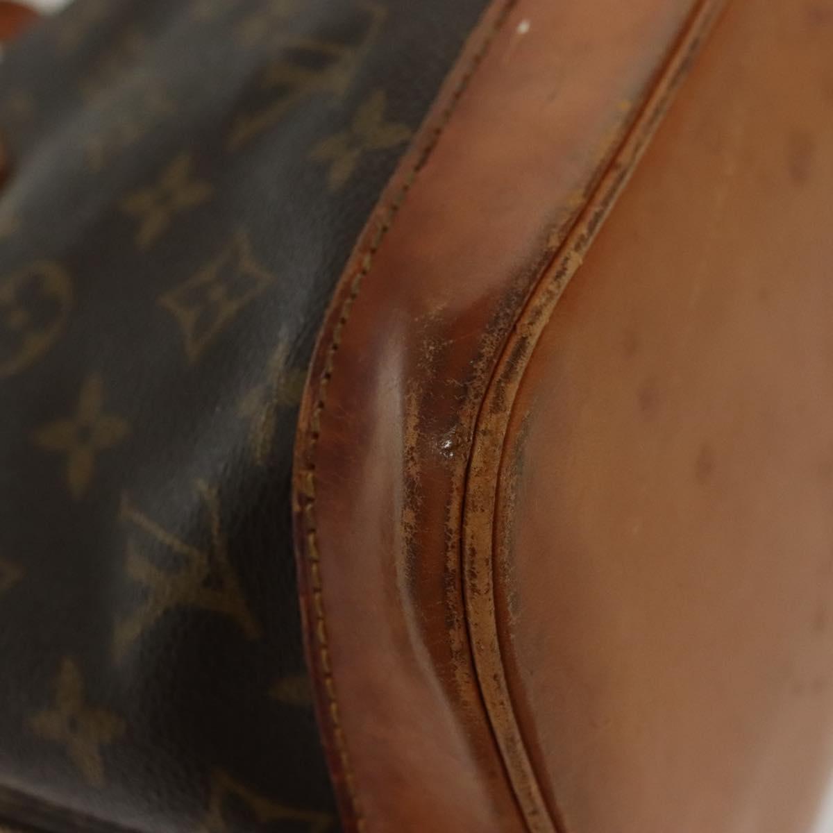 LOUIS VUITTON Monogram Alma Hand Bag M51130 LV Auth 139859