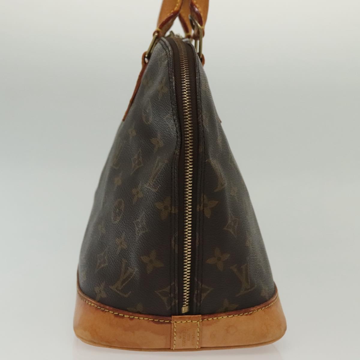 LOUIS VUITTON Monogram Alma Hand Bag M51130 LV Auth 139860