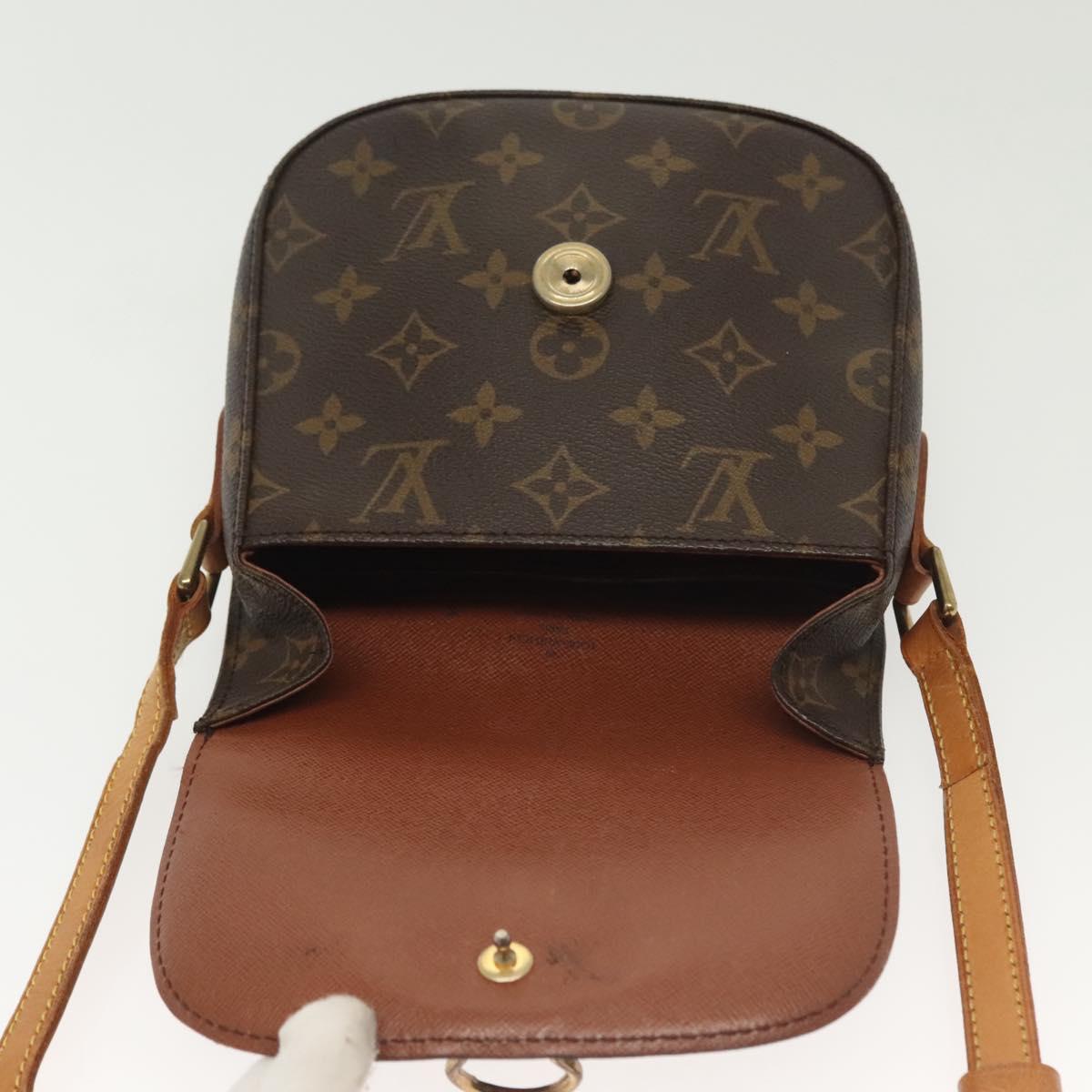 LOUIS VUITTON Monogram Saint Cloud PM Shoulder Bag M51244 LV Auth 139867