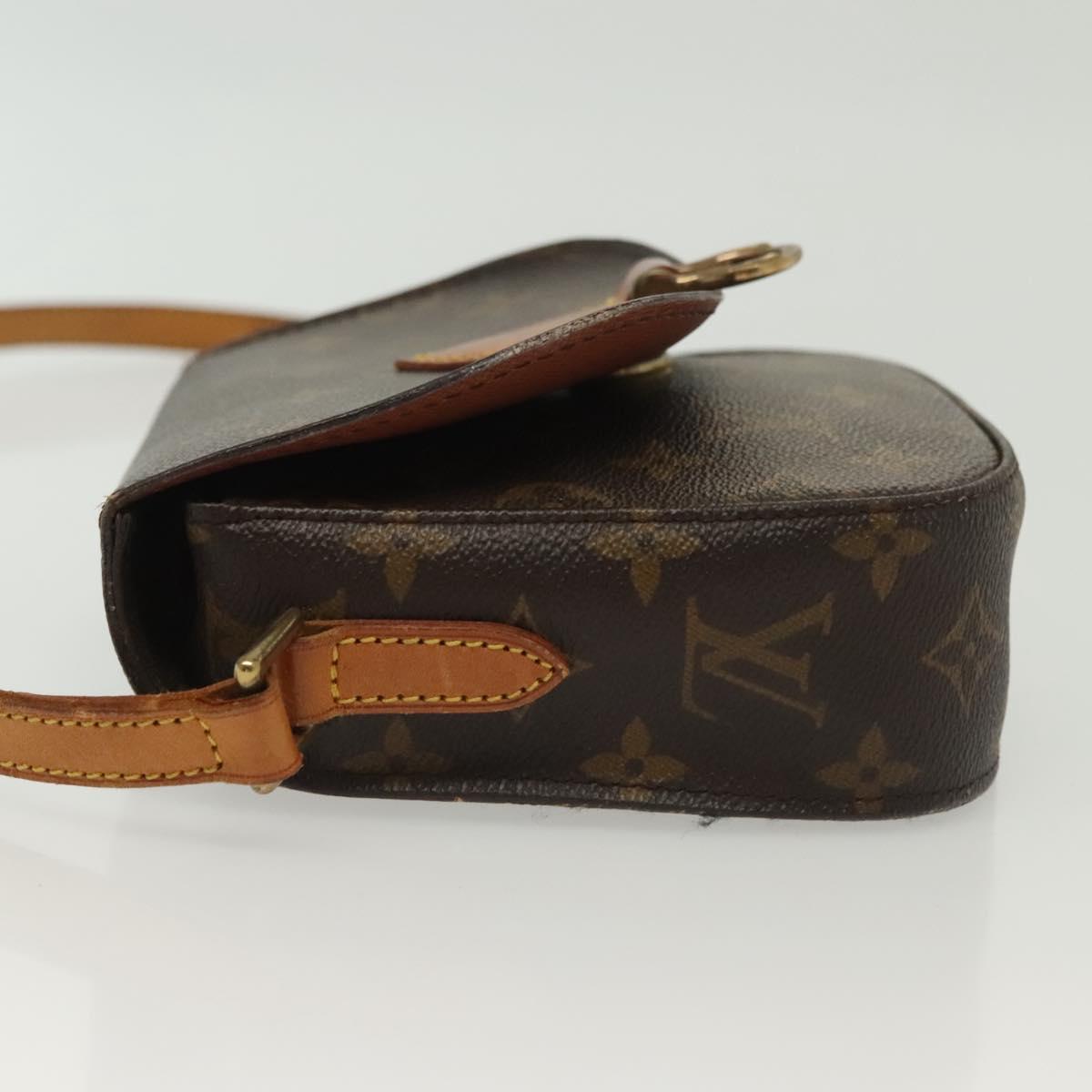 LOUIS VUITTON Monogram Saint Cloud PM Shoulder Bag M51244 LV Auth 139867