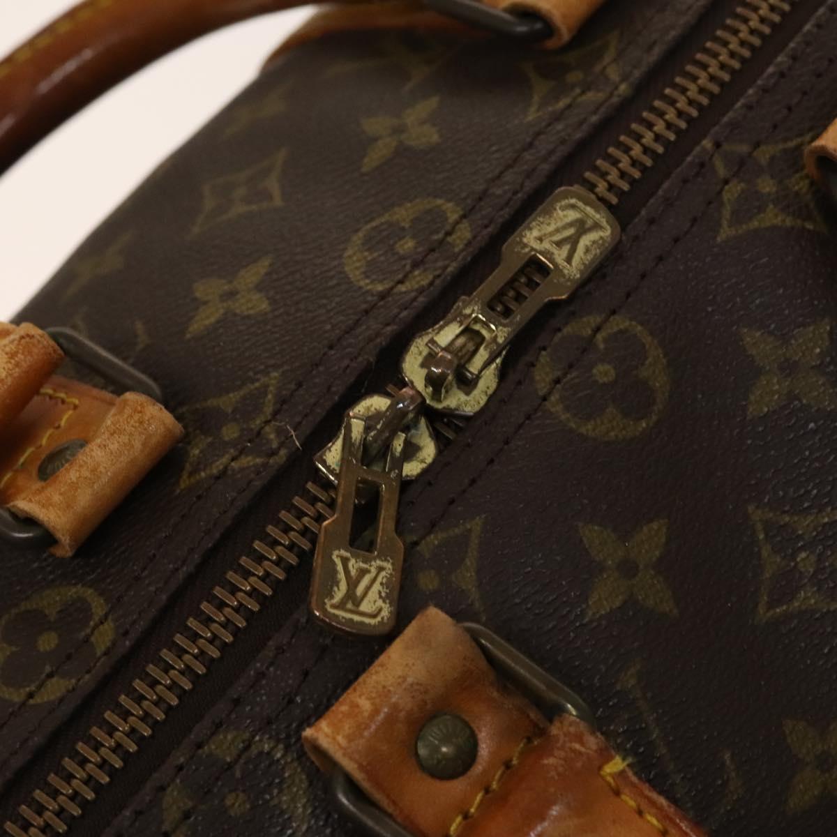 LOUIS VUITTON Monogram Keepall 45 Boston Bag M41428 LV Auth 139879