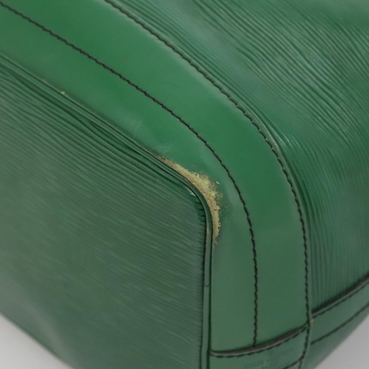 LOUIS VUITTON Epi Noe Shoulder Bag Green M44004 LV Auth 139880