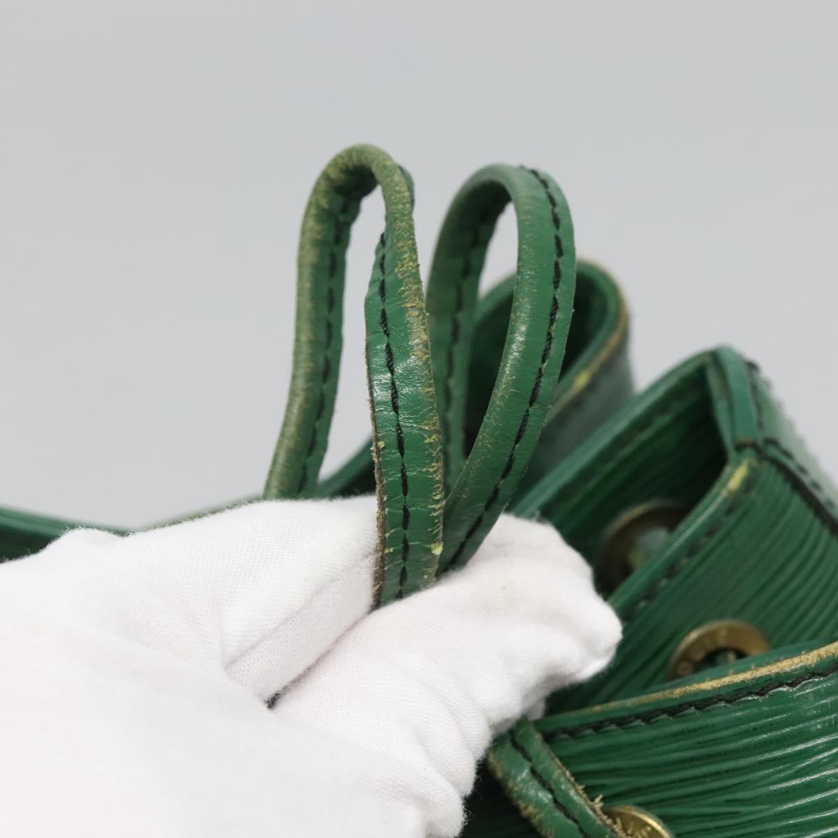 LOUIS VUITTON Epi Noe Shoulder Bag Green M44004 LV Auth 139880