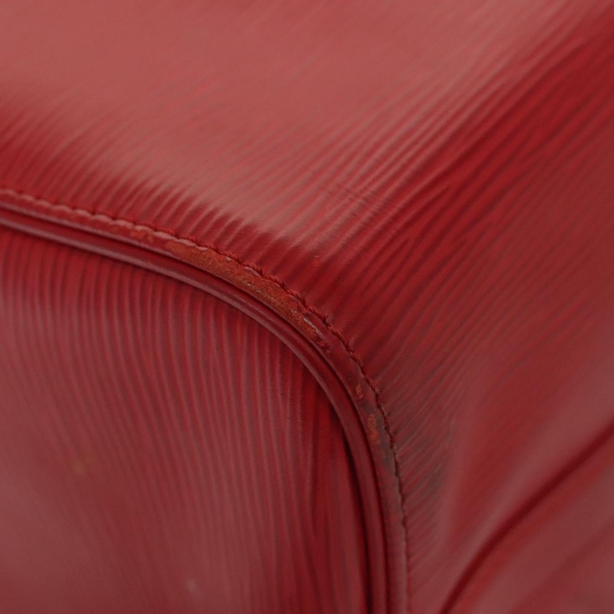LOUIS VUITTON Epi Speedy 25 Hand Bag Castilian Red M43017 LV Auth 139881