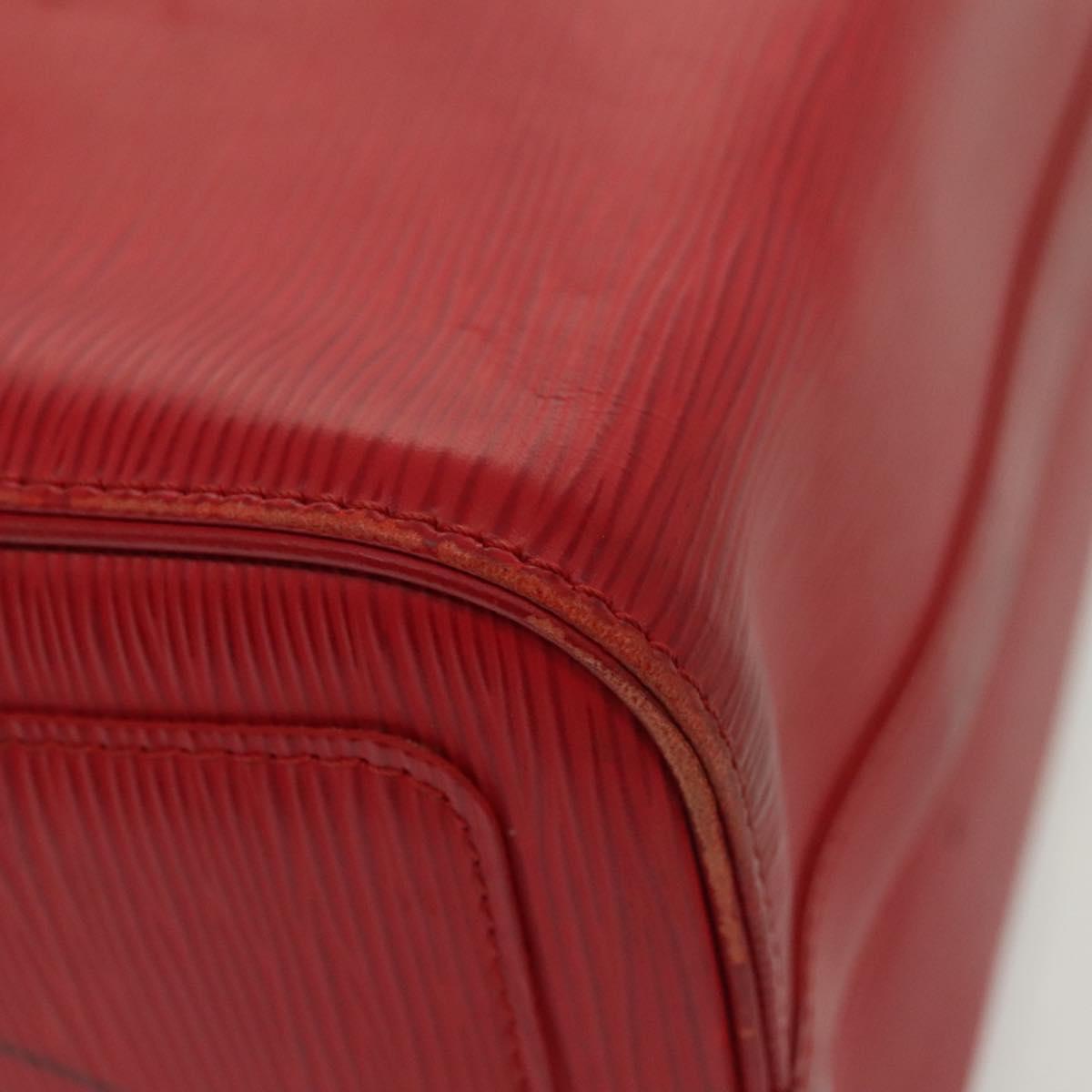 LOUIS VUITTON Epi Speedy 25 Hand Bag Castilian Red M43017 LV Auth 139881