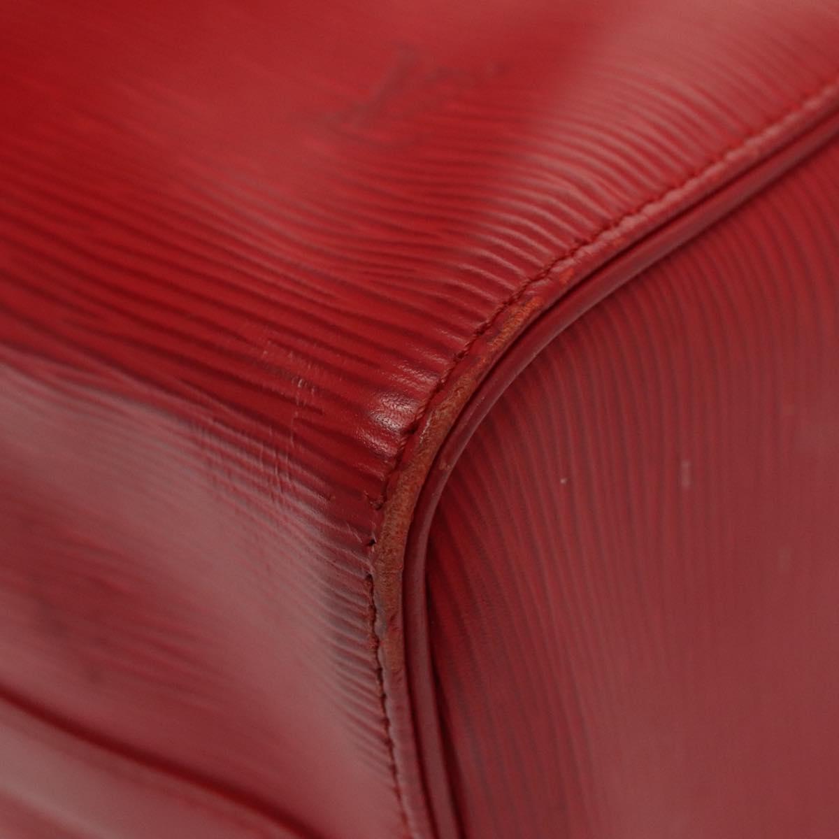 LOUIS VUITTON Epi Speedy 25 Hand Bag Castilian Red M43017 LV Auth 139881