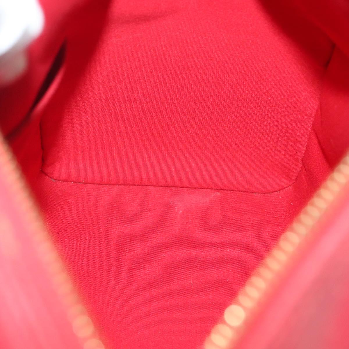LOUIS VUITTON Epi Speedy 25 Hand Bag Castilian Red M43017 LV Auth 139881